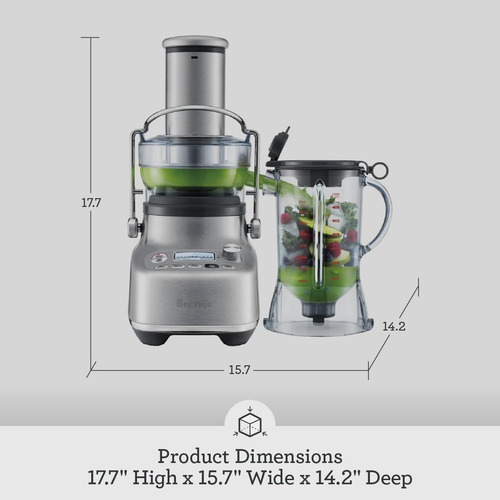 Licuadora Y Exprimidor Breville 3x Bluicer Pro Bjb815bss 1.5