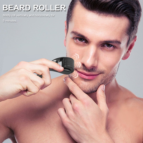 Beard Roller Tratamiento Anticaída Para El Crecimiento De La