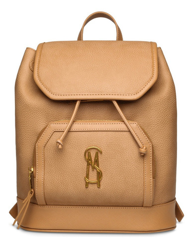 Backpack Bembri Steve Madden Bags Color CAMEL/GOLD Diseño de la tela Liso