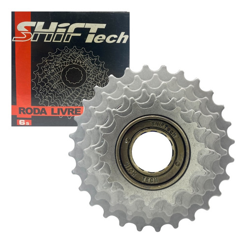 Catraca Rosca Roda Livre 6v Shiftech 14/28d 18v Não Indexada