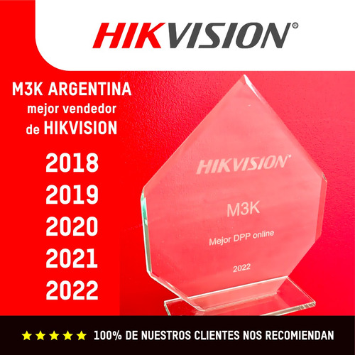Imagen 3 de 10 de Kit Seguridad Hikvision Dvr 8 + 8 Camaras 2mp + 1tb