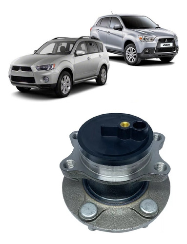 Cubo Roda Traseira Mitsubishi Asx Outlander 2.0 2.4 4x2 13..