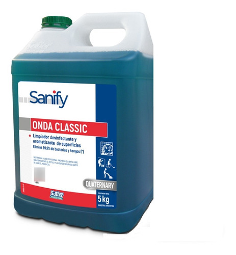 Limpiador Desinfectante Onda Classic X 5l