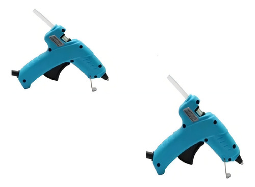 2 Pistolas Para Silicon Premium 7mm 20w Marca Barrilito Color Multicolor