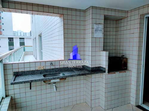 Apartamento Com 3 Dorms, Aviação, Praia Grande - R$ 450 Mil, Cod: 1108 - V1108