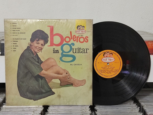 Lp Al Caiola- Boleros In Guitar- Original Mono- Frete Barato