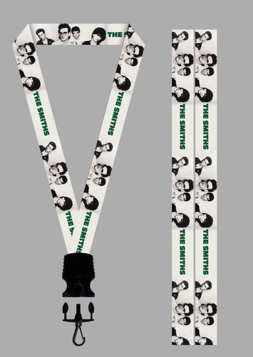 Lanyard Cinta Porta Credencial The Smiths Logo The Cure