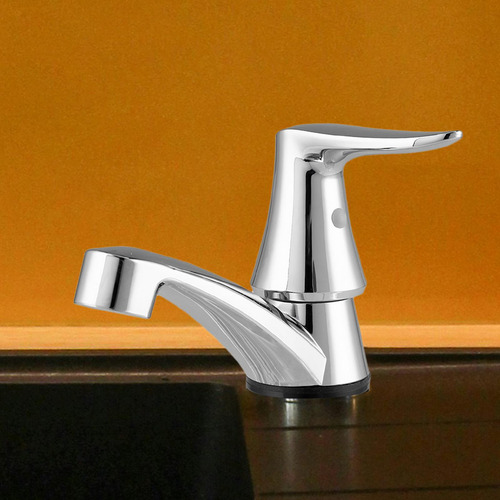 Grifo De Lavabo De Baño, Grifo De Agua Fría De Un Solo