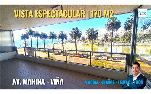Espectacular Depto 4d4b Frente A La Playa Y Casino De Viña D