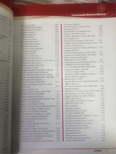Imagen 10 de 10 de Libro Enciclopedia Conociendo Al Perú De Nuestra Historia