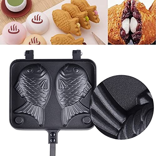 Hovico Taiyaki - Molde Doble Para Panqueques Japoneses Con F