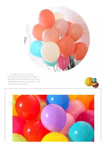 Pelotas De Plástico Por Mayoreo, 100 Pelotas Para Inflar ) /