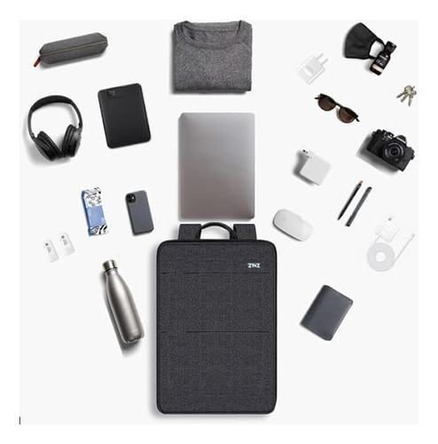Mochila Impermeable Para Laptop Ejecutiva Delgada Expansible