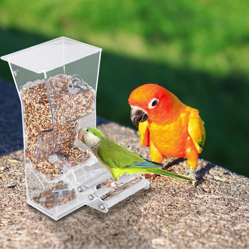 Comederos Para Periquitos Para Jaula De Pájaros Comedero Aut