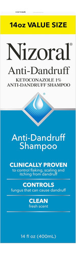 Shampoo Anticaspa Nizoral Com 1% De Cetoconazol, Aroma 14