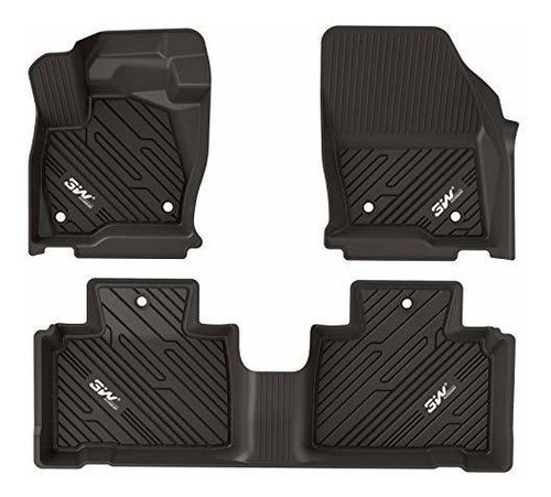 Alfombrillas De 3 W Compatibles Con Ford Edge 2015-2020 Tpe