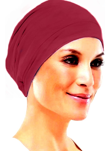 Gorro Oncológico Algodón Suave Mujer 