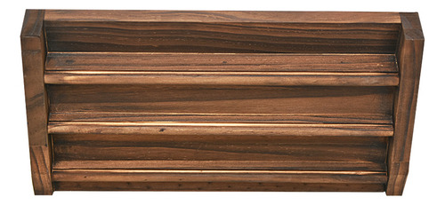 Caja De Regalo Vacía De Madera Para Monedas Pino Quemado