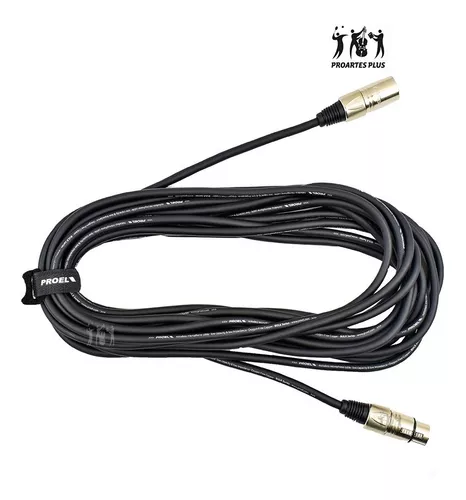 PROEL BULK250LU10 CABLE BALANCEADO - XLR A XLR 10 MTS - Loopstore