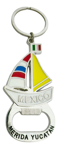 Merida Yucatan Llavero Destapador Metalico Souvenir 0673