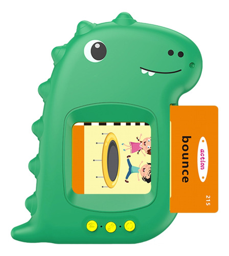 (gn) Máquina De Lectura Con Tarjetas Didácticas Interactivas
