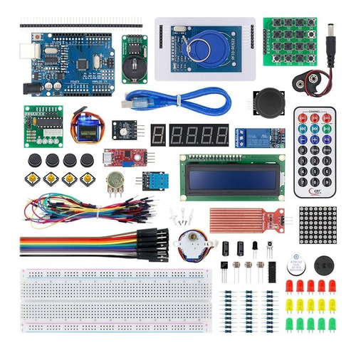 Kit De Electrónica Y Programación Compatible Con Arduino