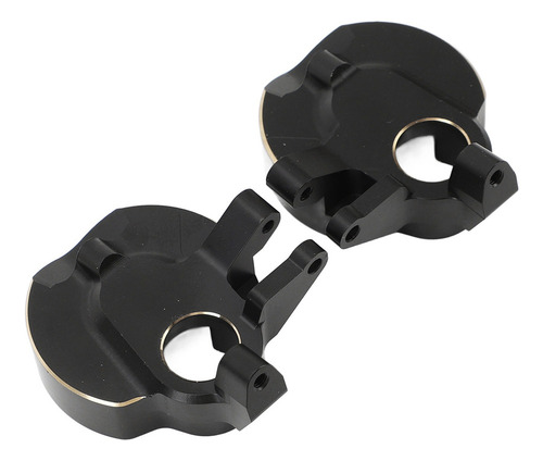Nudillos Dirección Rc 2 Piezas Para Capra Scx10 1/10 Negro