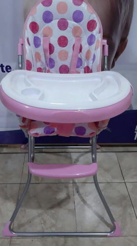 Imagen 2 de 6 de Silla De Comer Para Bebe Plegable Reforzada Cici Babymovil