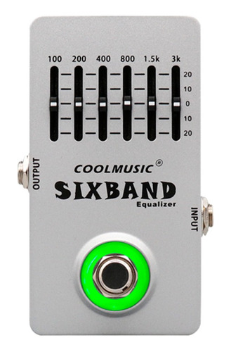Coolmusic Sixband Equalizer Ecualizador Eq / C-eq01 
