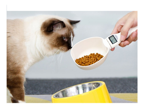 Cuchara Bascula Digital Para Alimentos Medidor Comida Hueso 800 G