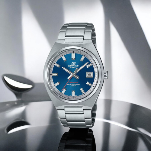 Reloj Casio Efb-109d-2avcf Edifice-acero Plateado Acero Plateado