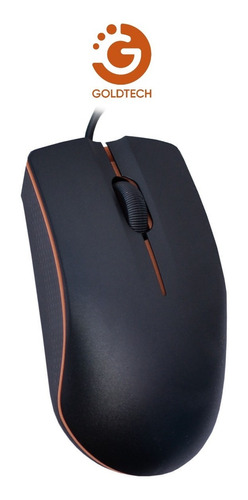 Mouse Negro Optico Usb Goldtech En Caja 