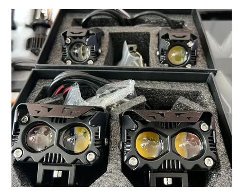 Exploradoras Para Moto Luz Led