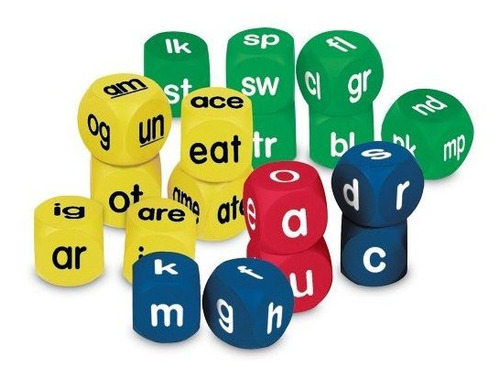 Recurso Para Aprendizaje Phonics Cubo Clase Set