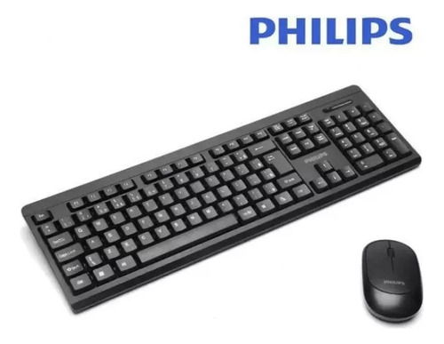  Kit Teclado Mouse Inalambrico Laptop Pc Philips C324