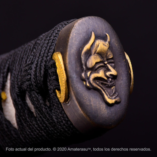 Imagen 3 de 10 de Espada Katana Kensei Oni Full Tang Temple Diferencial Filo