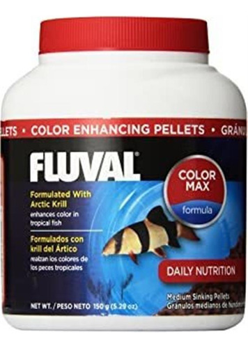 150 Mm Fluval Color Enhancing Pellets Pescado Alimentos,