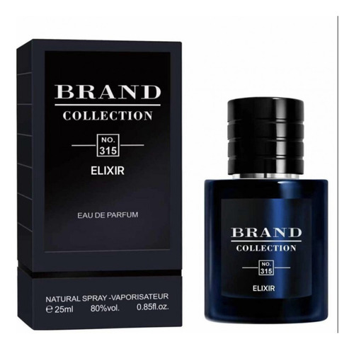 Perfume Brand Collection Masculino N° 315 - 25ml Inspiraçao Sauvage Elixir