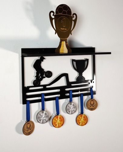 Porta Medallas Y Trofeos Medallero Bicicross