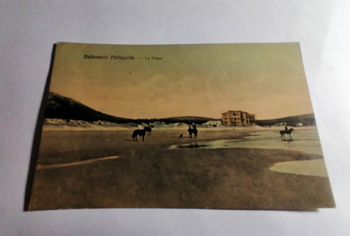 Postal Antigua Piriapolis 1916 Original Circulada
