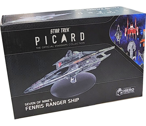 Nave Star Trek Picard Fenris Ranger Ship Coleção Big Ship Cor Verde
