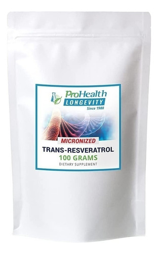 Trans-resveratrol 100gramos, Prohealth,