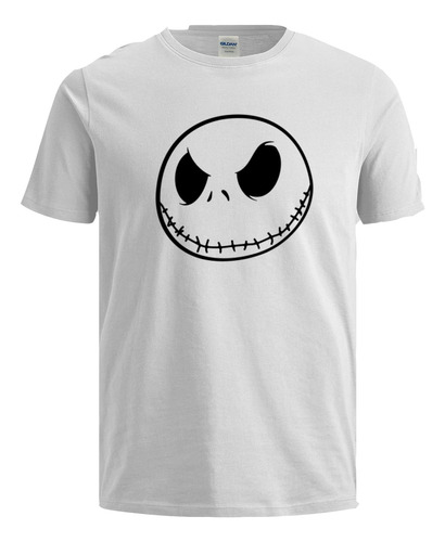 Camiseta 100% Algodon Diseño Jack Calavera