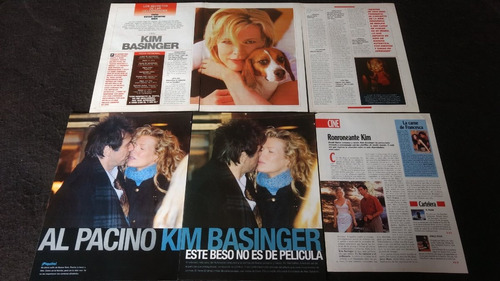 (an087) Kim Basinger * Coleccion Recortes Revistas Clippings