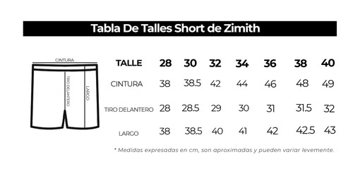 Imagen 5 de 5 de Short De Baño Zimith Diente Hombre