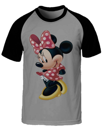 Camisa Camiseta Raglan Minnie Revista Alls Geek Top Swag 4