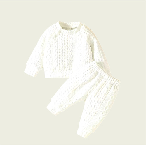 Conjunto Calido De 2pz Pants Y Sudadera Para Bebé