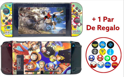 Funda Case Protector Acrílico One Piece Para Nintendo Switch