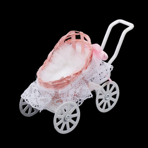 Modelo De Juguete En Miniatura Accesorios De Cochecito 1:12
