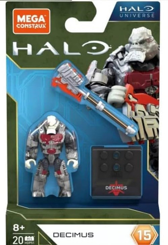 Figuras De Acción Mega Construx Halo Heroes Series 15 Set 5